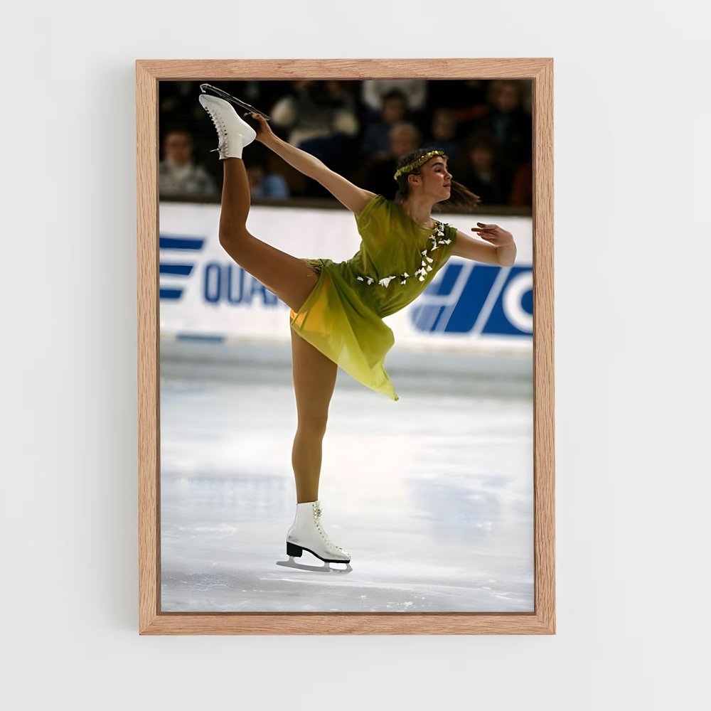 Poster Katarina witt hiver – affiche Patinage artistique (vue 4)